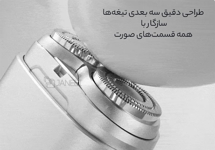 تیغه‌های سه بعدی شیور