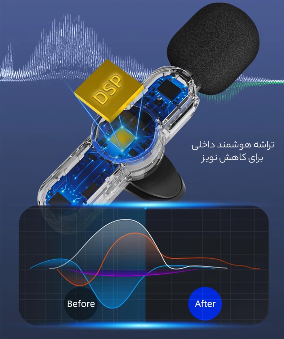 تراشه هوشمند کاهش نویز