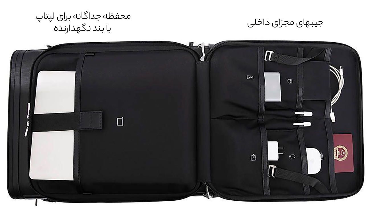 محفظه جداگانه برای لپتاپ