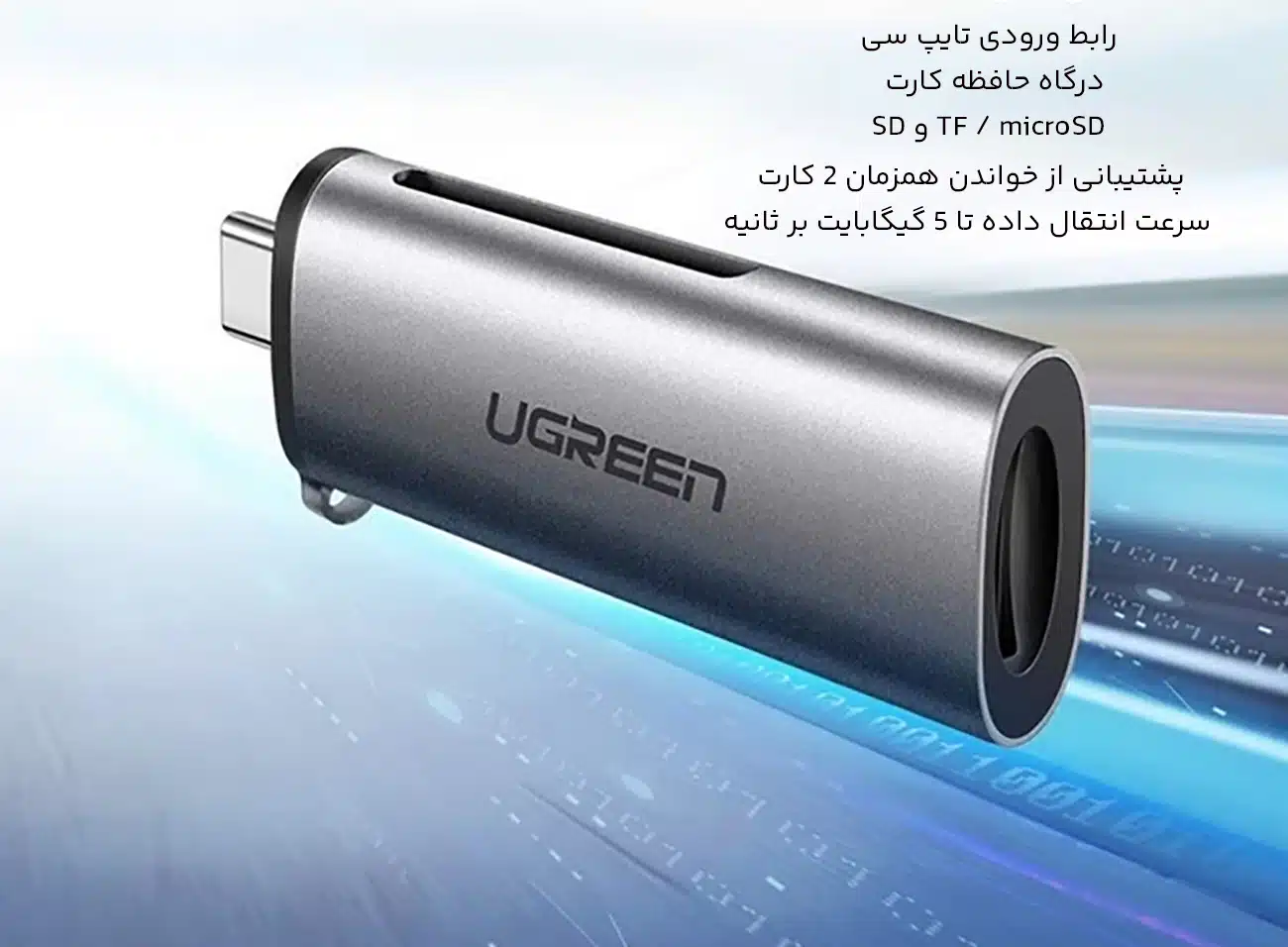 کارت خوان یوگرین با رابط تایپ سی