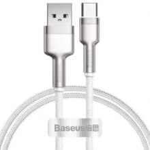 کابل تایپ سی شارژر سریع 66 وات بیسوس Baseus Cafule Series Metal Data Cable USB to Type-C 1m CAKF000101