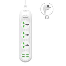 چند راهی و شارژر 3 سوکت و 4 یو اس بی ارلدام Earldom ES-SC03 EU Smart Power Strip