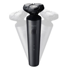 عکس ریش‌تراش شارژی و ضدآب شیائومی Xiaomi ShowSee Electric Shaver Face Hair Brush F303-BK - فروشگاه ماه به ماه