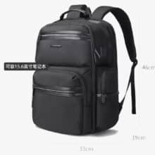 عکس کوله پشتی لپ تاپ 15.6 اینچ بنج Bange اصل مدل BG-2601 با پورت USB - فروشگاه ماه به ماه