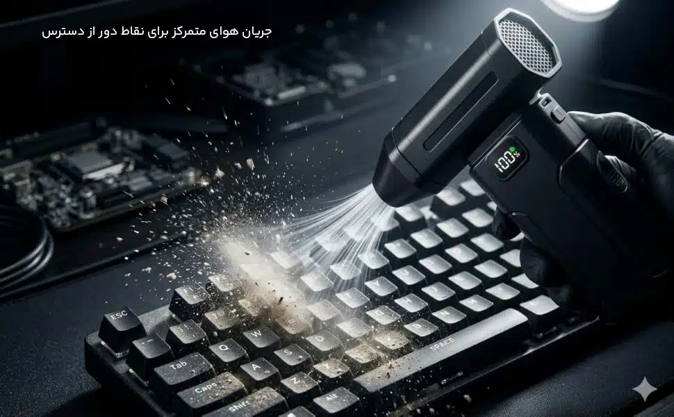 جریان هوای متمرکز جت فن