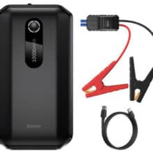 جامپ استارتر و پاوربانک خودرو بیسوس Baseus Super Energy Air Car Jump Starter CGNL020101 10000mAh