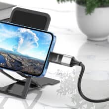 عکس مبدل او تی جی اپل لایتنینگ به یو اس بی هوکو Hoco UA17 Adapter Lightning to USB - فروشگاه ماه به ماه