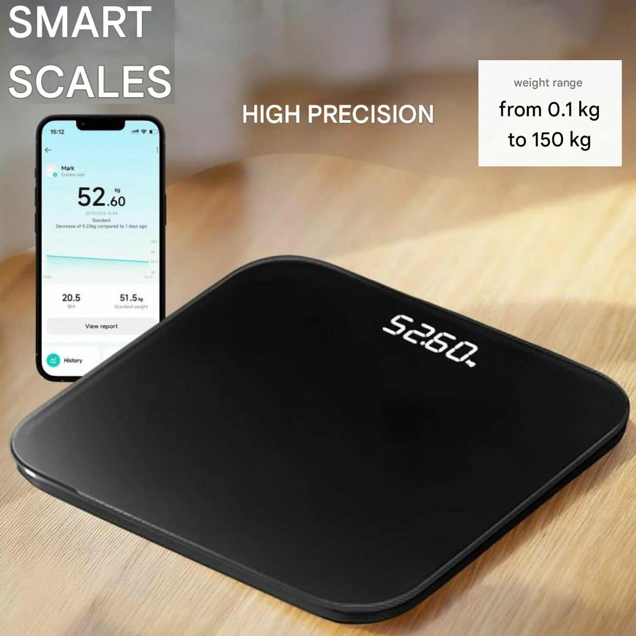 بازه اندازه گیری ترازو خانگی