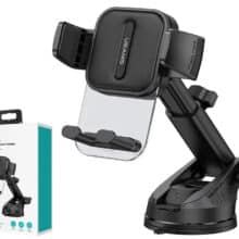 هولدر موبایل داخل خودرو یوسامز USAMS Car Centre Retractable Transparent Holder US-ZJ072