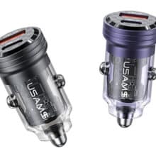 شارژر فندکی فست شارژ ماشین تایپ سی 45 وات یوسامز US-CC175