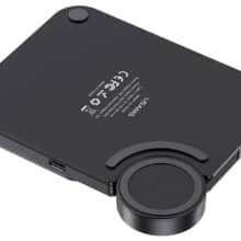 عکس شارژر بی سیم رومیزی سه کاره 15 وات گوشی، اپل واچ و هندزفری بلوتوثی یوسامز US-CD190 - فروشگاه ماه به ماه