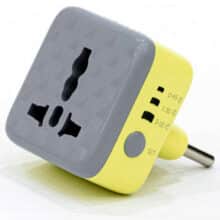 محافظ برق و تبدیل هوشمند تایمر‌دار هادرون Hadron Electric protector and smart switch with timer P103