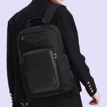 عکس کوله پشتی لپ تاپ 15.6 اینچ بنج BANGE اصل مدل BG-7712 با پورت USB - فروشگاه ماه به ماه