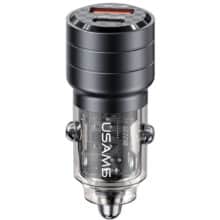عکس شارژر فندکی فست شارژ ماشین تایپ سی 95 وات یوسامز US-CC176 C36 - فروشگاه ماه به ماه