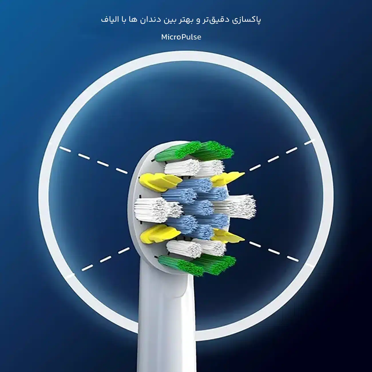 پاکسازی عمیق سری یدک مسواک برقی