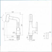 عکس شیر آب روشویی میجیا شیائومی S1 MJCLSMPLT01DB - فروشگاه ماه به ماه