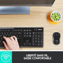 عکس ست موس و کیبورد بی سیم لاجیتک MK270 - فروشگاه ماه به ماه