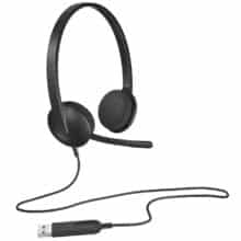 هدست سیمی یو اس بی لاجیتک H340