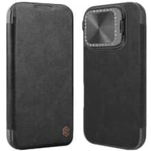 قاب کلاسوری چرمی آیفون 16 پرومکس نیلکین Qin Prop Leather