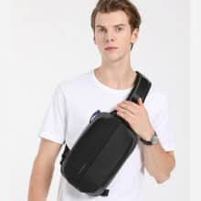 عکس کیف کراس بادی مردانه ضد آب بنج  BANGE BG-7210 - فروشگاه ماه به ماه