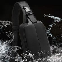 عکس کیف کراس بادی مردانه ضد آب بنج  BANGE BG-7210 - فروشگاه ماه به ماه