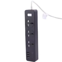چند راهی برق ارت دار سه سوکت و سه یو اس بی پرووان PPS615U