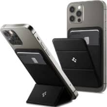 جا کارتی مغناطیسی و هولدر موبایل اسپیگن Magnetic Card Wallet Smart Fold