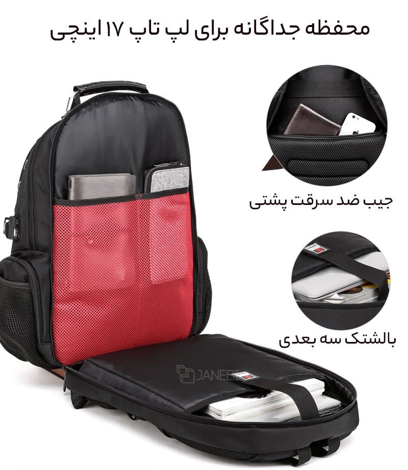 کوله لپ تاپ بنج