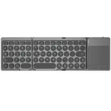 کیبورد بی‌‌سیم تاشو شارژی با تاچ پد Foldable Keyboard