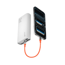 عکس پاور بانک گلوریمی Glorimi LightCore 20000mAh 22.5W با ظرفیت 20000 میلی آمپر بر ساعت - فروشگاه ماه به ماه