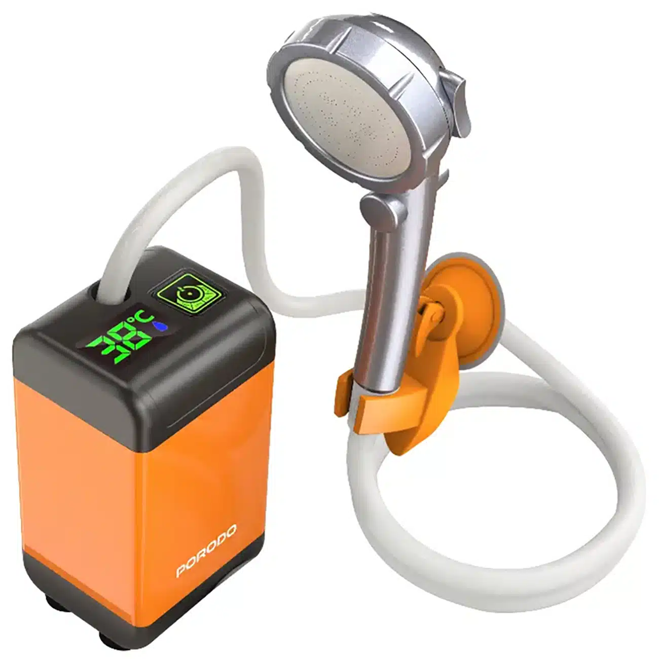 عکس دوش حمام مسافرتی شارژی پورودو PD-LFST021-0G - فروشگاه ماه به ماه