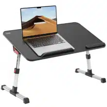 میز لپ‌تاپ 16 تا 17 اینچ با فن خنک کننده سایجی A8 تاشو و قابل حمل