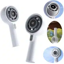 پنکه شارژی دستی دیجیتالی کوالیتل Qualitell مدل Y3 GXF06 قابل چرخش