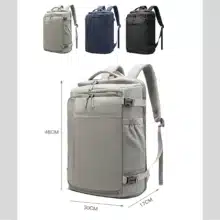 عکس کوله پشتی 24 لیتری بنج BANGE BG-8121 طرح چمدان - فروشگاه ماه به ماه