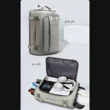 عکس کوله پشتی 24 لیتری بنج BANGE BG-8121 طرح چمدان - فروشگاه ماه به ماه