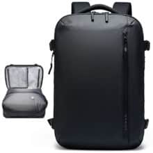 کوله پشتی لپ تاپ 15.6 اینچ مسافرتی ضد آب بنج BANGE BG-7876-1 طرح چمدان با دریچه وکیوم