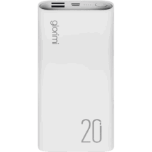 پاور بانک گلوریمی Glorimi LightCore 20000mAh 22.5W با ظرفیت 20000 میلی آمپر بر ساعت