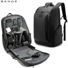 کوله‌ پشتی لپ‌ تاپ 14 اینچ و دوربین بنج Bang اصل مدل XJ325 ضدآب