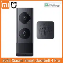 عکس زنگ درب تصویری هوشمند شیائومی XIAOMI اصل مدل MI 4 PRO MJML04PBY - فروشگاه ماه به ماه