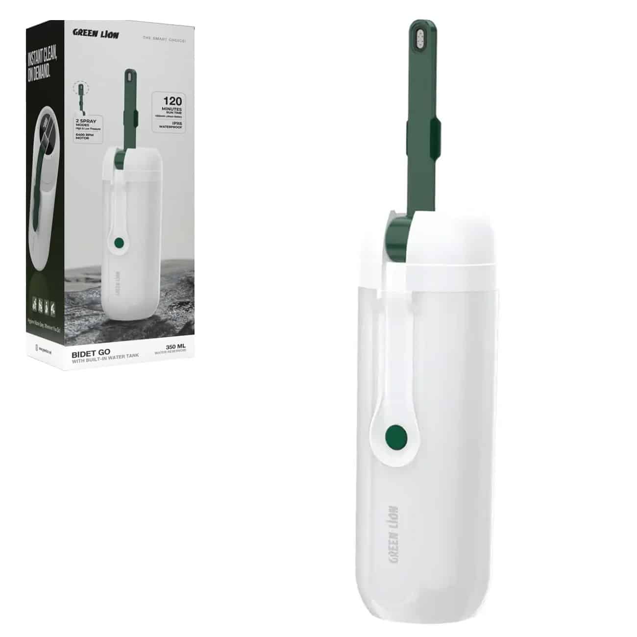 عکس بیده شارژی مسافرتی گرین لاین Green Lion مدل GPB_10 ضدآب - فروشگاه ماه به ماه