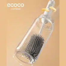 عکس برس شستشوی لیوان و بطری شیشه‌ای اکوکو ecoco مدل E24029 - فروشگاه ماه به ماه