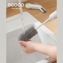 عکس برس شستشوی لیوان و بطری شیشه‌ای اکوکو ecoco مدل E24029 - فروشگاه ماه به ماه