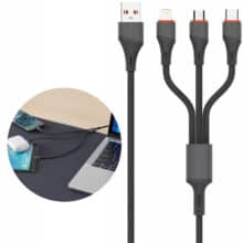 کابل چند سر  الدنیو LDNIO مدل LC96U جریان 4.2 آمپر 1.2 متری