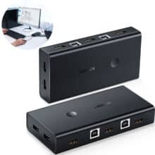 سوئیچ KVM دو پورت HDMI یوگرین UGREEN مدل CM200-50744