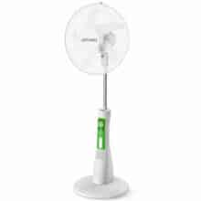 پنکه ایستاده جی دی تایمز GDTIMES مدل GD-978 شارژی و خورشیدی