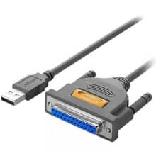 کابل USB به پارالل 25 پین پرینتر یوگرین مدل 20224-US167 طول 2 متر