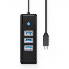 هاب تایپ سی اوریکو ORICO مدلPW3UR-C3-05 با 4 پورت