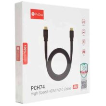 عکس کابل HDMI پرووان ProOne مدل PCH74 طول 4 متر - فروشگاه ماه به ماه