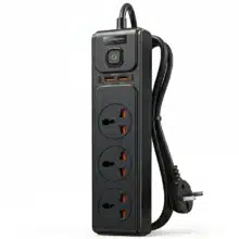 چند راهی برق جویروم JOYROOM مدل JR-TE1 با 3 سوکت و 4 پورت