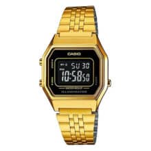 ساعت مچی دیجیتال کاسیو Casio مدل LA680WGA-1B سری وینتیج با کرنومتر